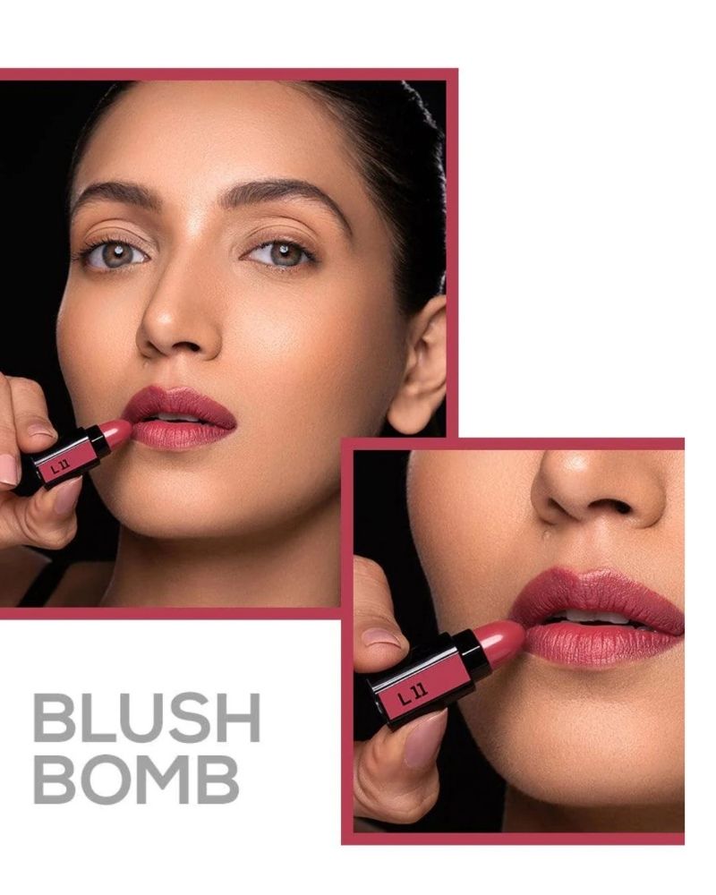 RENEE Fab Bullet Lipstick - Blush Bomb (1.5 gm) (Mini / Small Pack/ Sample)