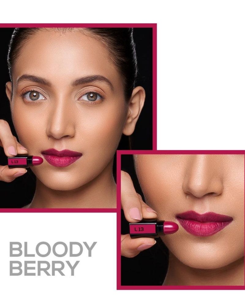 RENEE Fab Bullet Lipstick - Bloody Berry (1.5 gm) (Mini / Small Pack/ Sample)