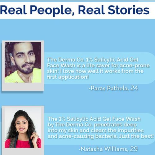 The Derma Co 1% Salicylic Acid Gel Face Wash ( 100 ml )