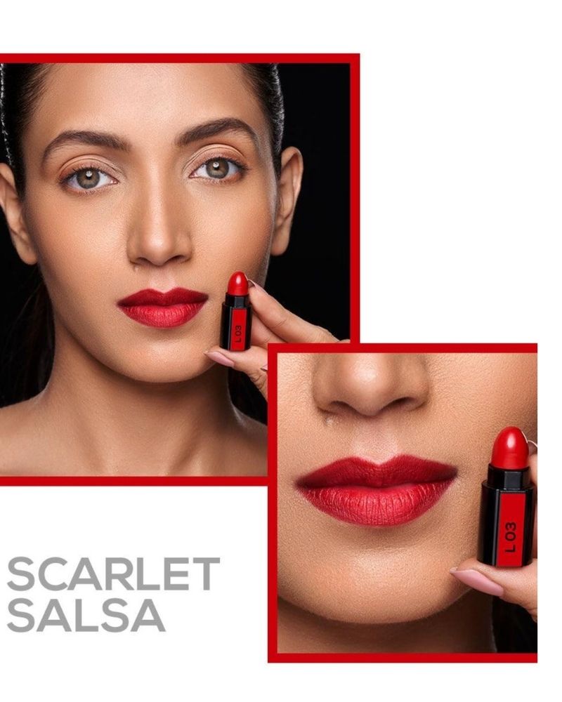 RENEE FAB Bullet Lipstick - Scarlet Salsa (1.5 gm) (Mini / Small Pack/ Sample)
