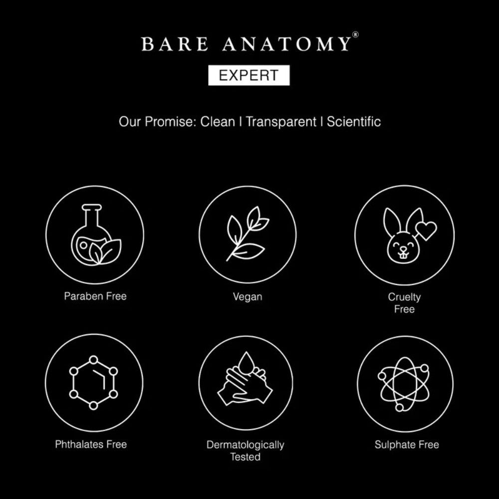 Bare Anatomy Anti-Dandruff Hair Mask | Targets Oily Scalp and Sheds Dry Flakes (250g) ( Full Size )