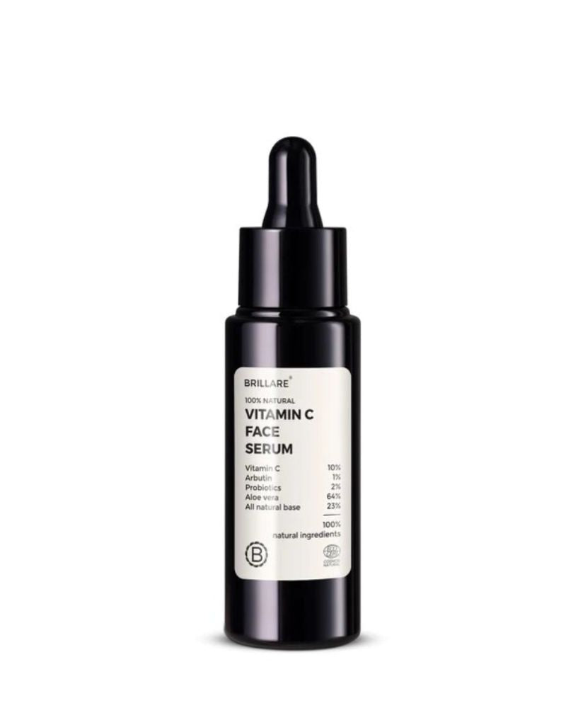 Brillare 10% Vitamin C Face Serum For Bright, Glowing Skin ( 30 ml ) ( Full Size )
