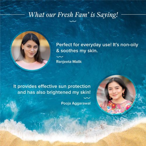 Aqualogica Detan+ Dewy Sunscreen SPF 50+ PA +++ No White Cast ( 50gm )