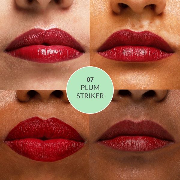 Disguise Cosmetics Ultra-Comfortable Satin Matte Lipstick - Plum Striker ( Full Size )