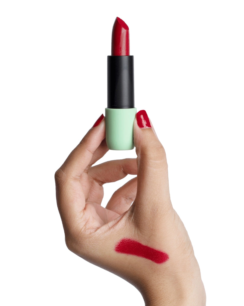 Disguise Cosmetics Ultra-Comfortable Satin Matte Lipstick - Red Model ( Full Size )