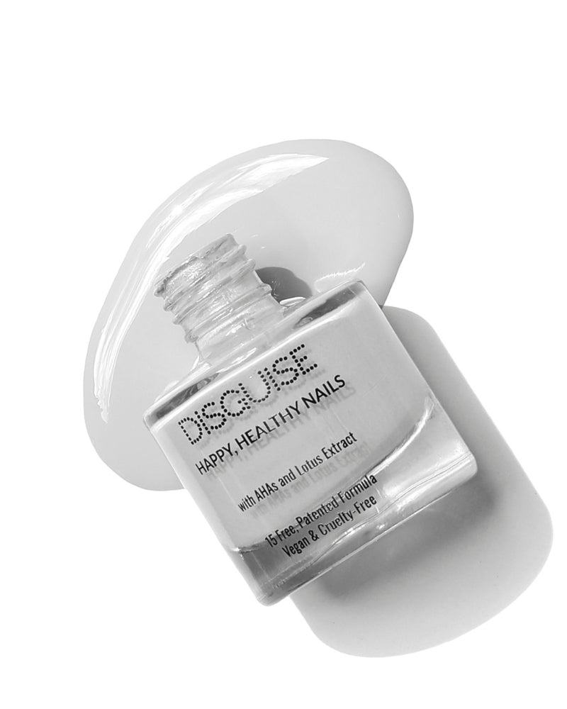 Disguise Cosmetics Happy, Healthy Nails Combo (Marshmellow Pink & Crystal Clear) (Pack of 2) ( 16 ml ) ( Full Size )