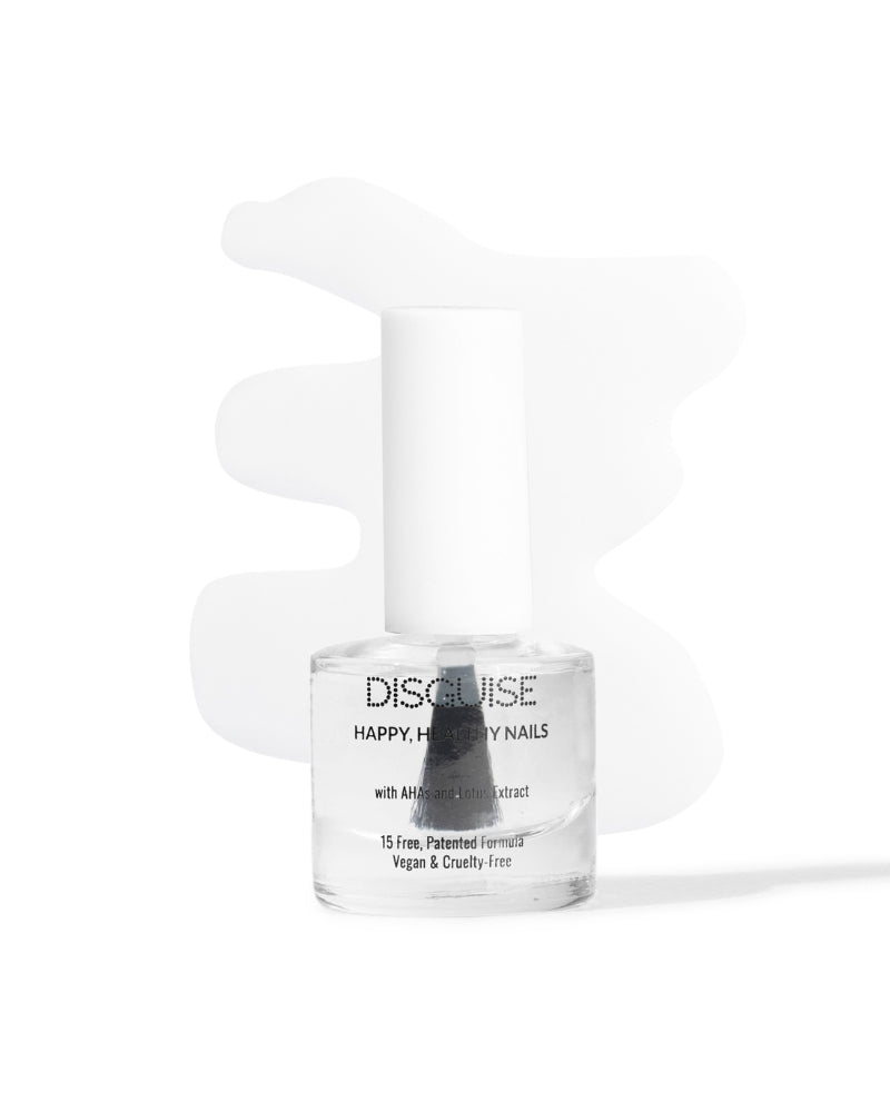 Disguise Cosmetics Happy, Healthy Nails Combo (Marshmellow Pink & Crystal Clear) (Pack of 2) ( 16 ml ) ( Full Size )
