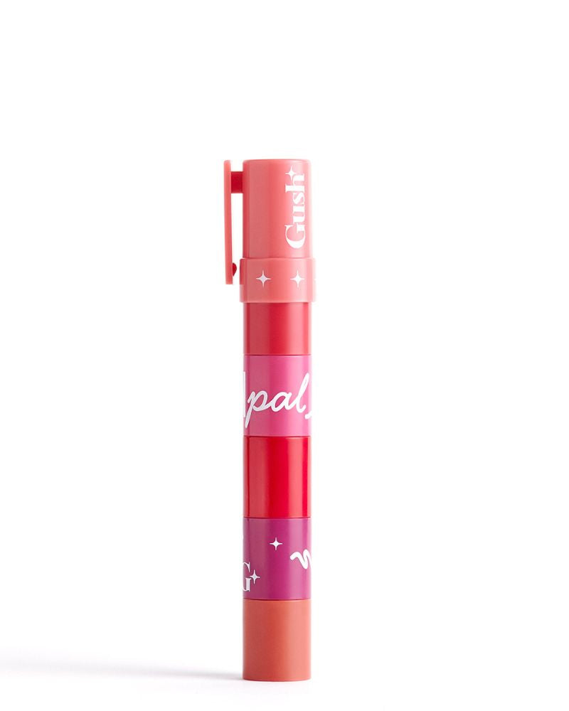 GUSH BEAUTY PEN PAL 5 in 1 Stackable Lipstick ( Full Size ) ( 4.8 gm )