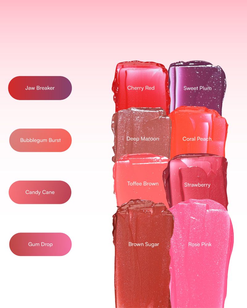 GUSH BEAUTY PLAY TINT 2 IN 1 CREAM LIP AND CHEEK TINT - Bubblegum Burst ( Full Size )