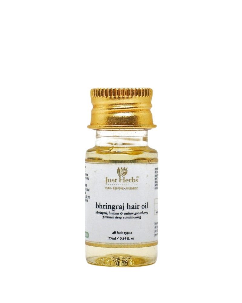 Just Herbs Bringraj Hair Oil ( 25 ml ) ( Mini/ Small pack / Sample )