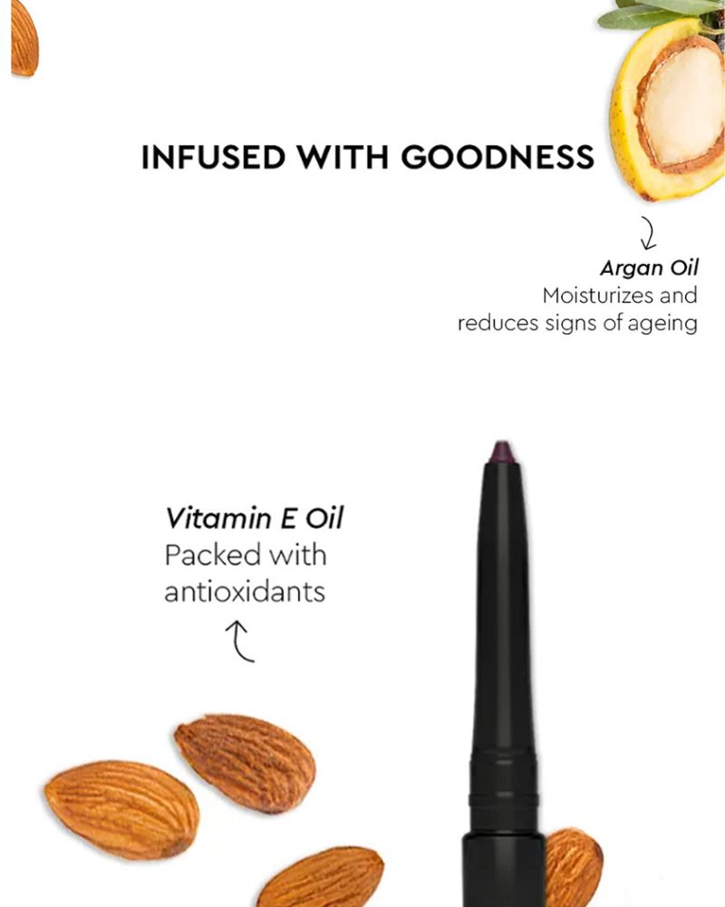 Kiro Hi - Def Soothing Long-Lasting Eyeliner Pencil, Earth Brown (Deep Brown) (0.35Gm) ( Full Size)