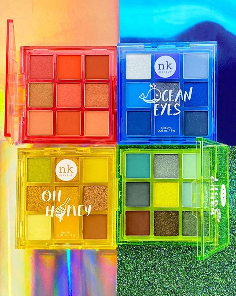 Nicka K Pop Neon Nine Color Palette - Oh Honey ( Full Size )