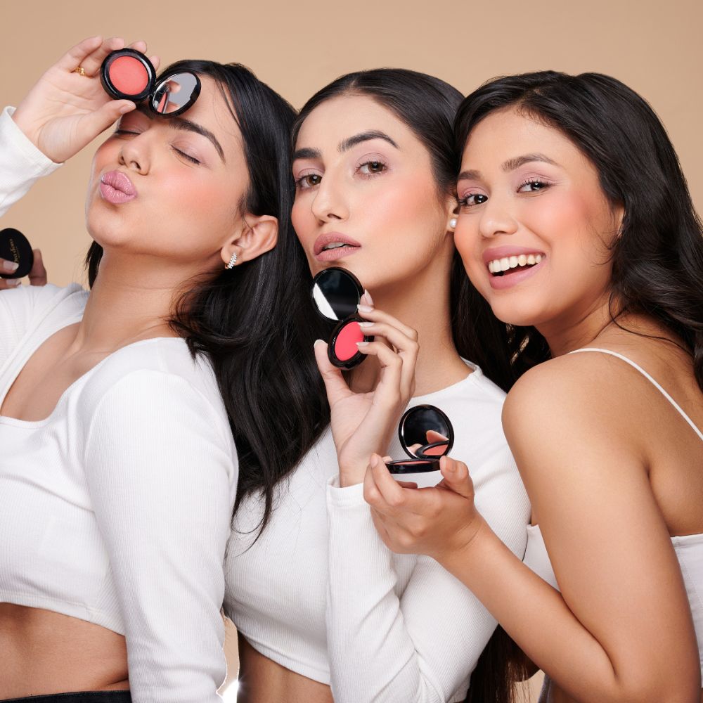 Ora Doro Sunset - Coral Hydrating Cream Blush ( 2.5 Gms ) ( Full Size )