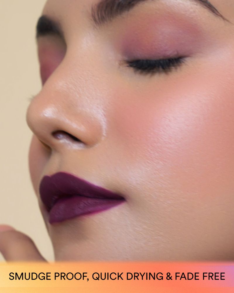 Ora Doro Beauty Vino - Wine Hydrating Matte Liquid Lipstick ( 5.1 ml ) ( Full Size )