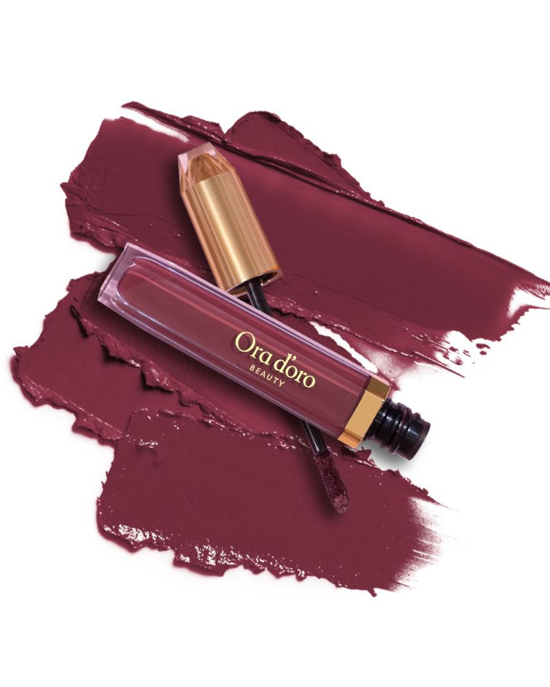 Ora Doro Beauty Vino - Wine Hydrating Matte Liquid Lipstick ( 5.1 ml ) ( Full Size )