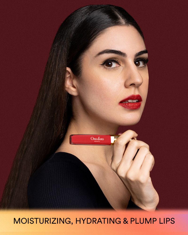 Ora Doro Beauty Ciao! - Warm Red Hydrating Matte Liquid Lipstick ( 5.1 ml ) ( Full Size )