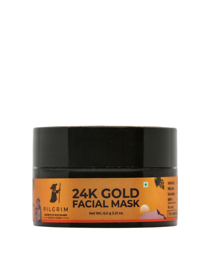 Pilgrim 24K Gold Facial Mask ( 5 gm ) ( Mini / Small Pack / Sample )