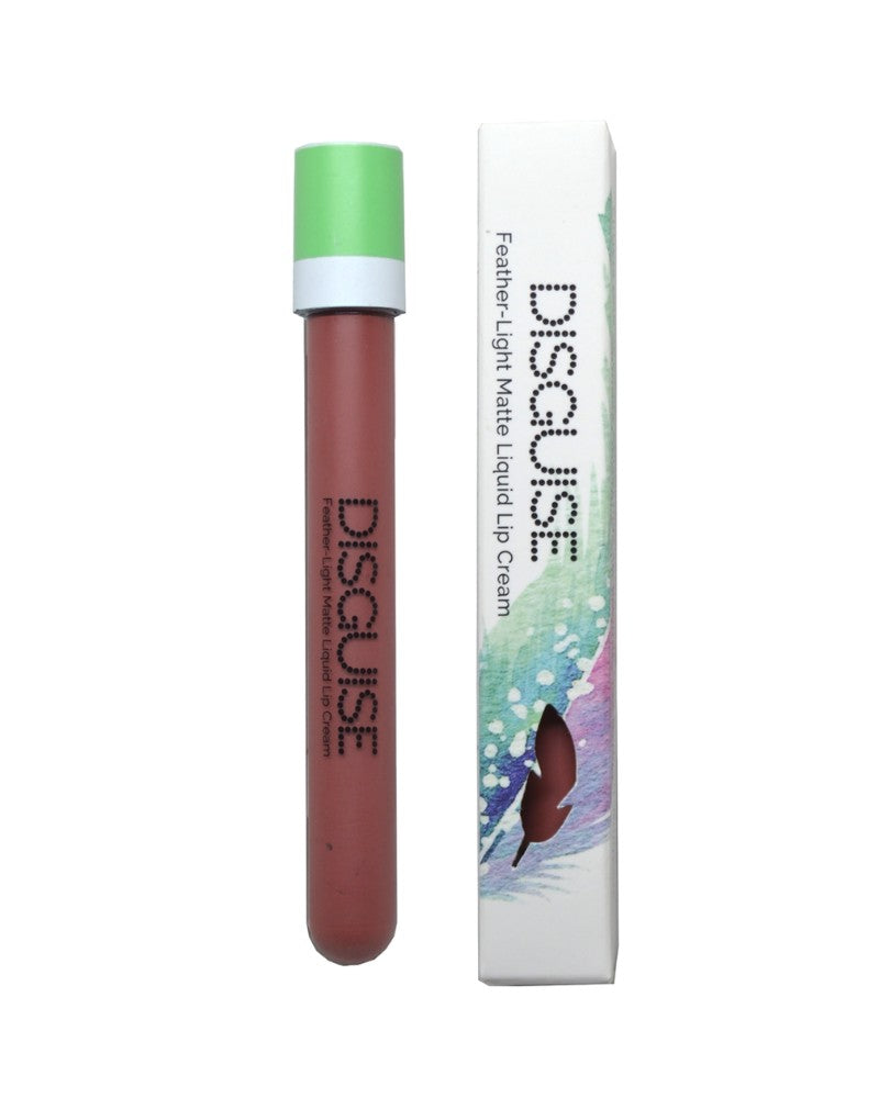 Disguise Cosmetics Feather-Light Matte Liquid Lip Cream - Pretty Nude ( 6.8 ml ) ( Full Size )
