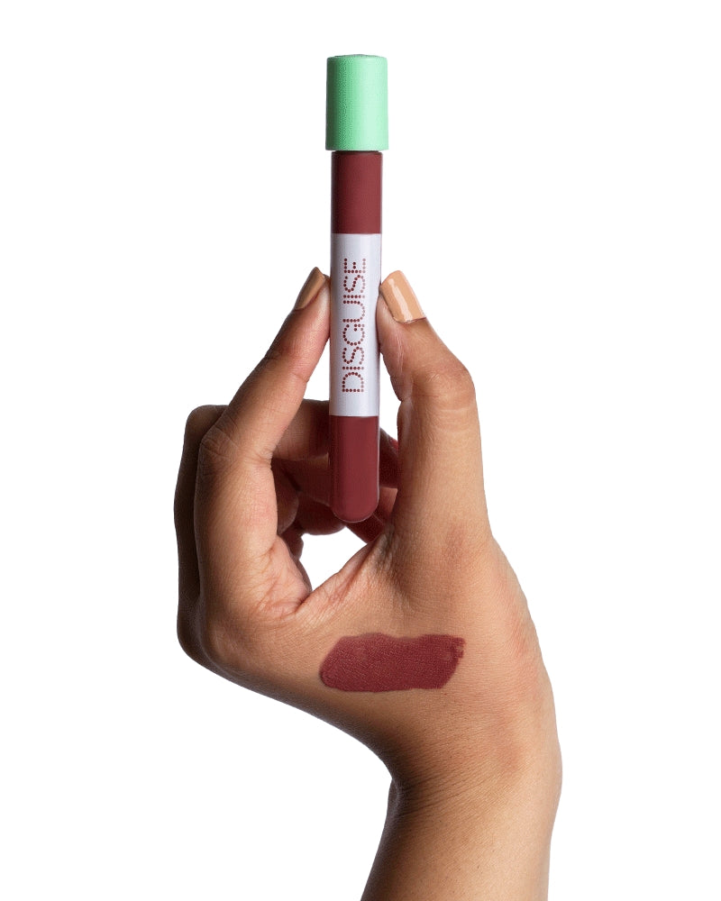 Disguise Cosmetics Feather-Light Matte Liquid Lip Cream - Relaxed Mocha ( 6.8 ml ) ( Full Size )