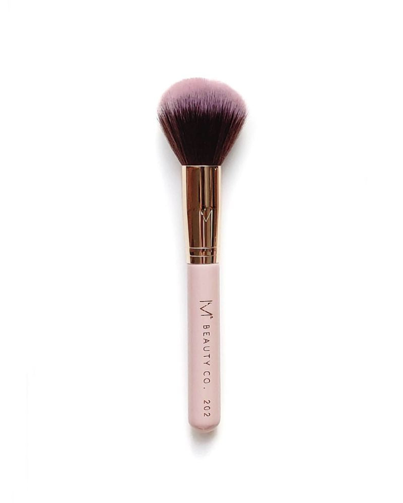 IM Beauty Rose Gold Large Powder Face Brush Flat 202