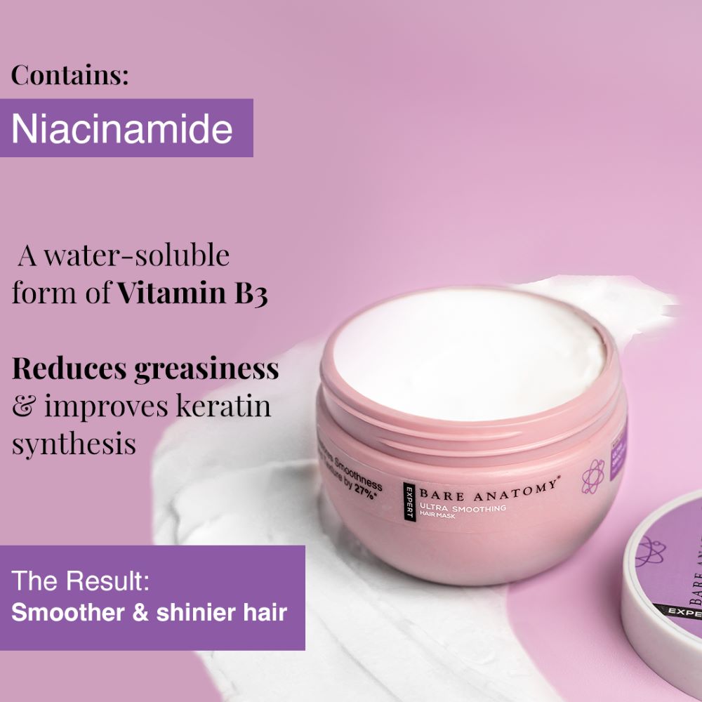 Bare Anatomy Ultra Smoothing Hair Mask ( 250 gms ) ( Full Size )