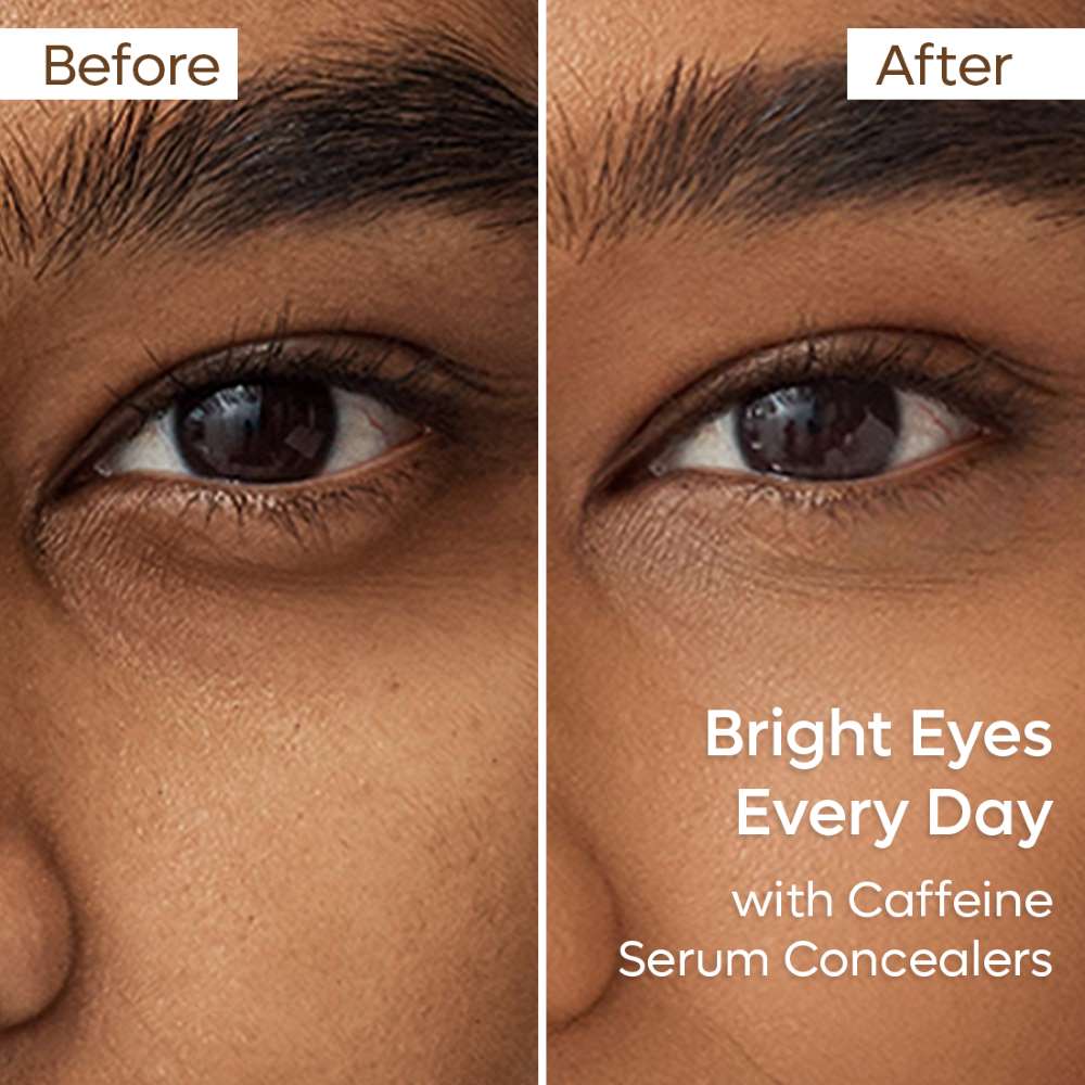 mCaffeine Eyes On You Serum Concealer | Brightens Under Eye & Reduces Dark Circles - Biscoff Shake - ( 5ml ) ( Full Size )