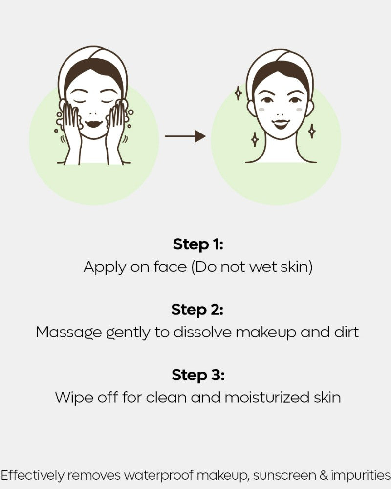 mCaffeine Green Tea Face Cleansing Butter - (100 gm)
