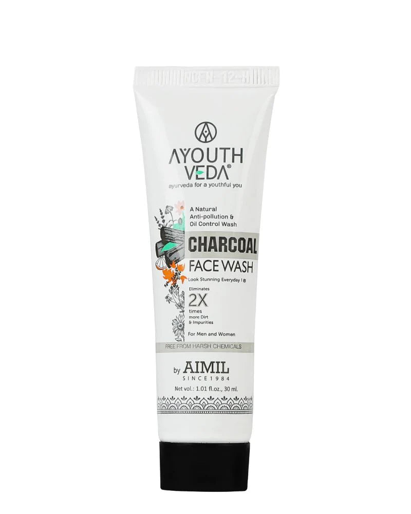Ayouthveda Charcoal Face Wash for Men