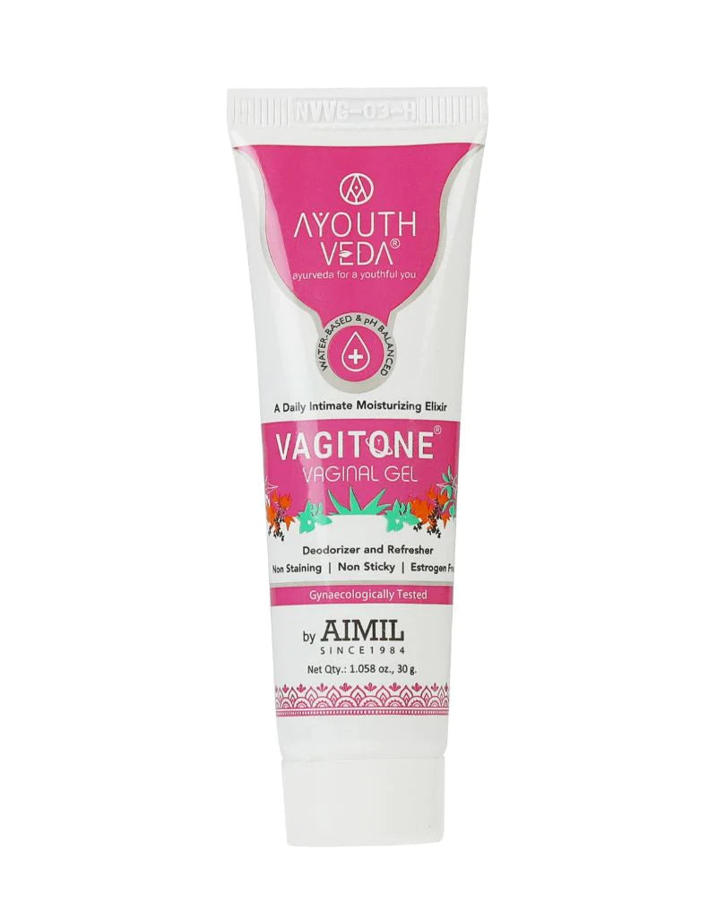 Ayouthveda Vaginal Gel - (30 ml) (Mini/Small pack/Sample)