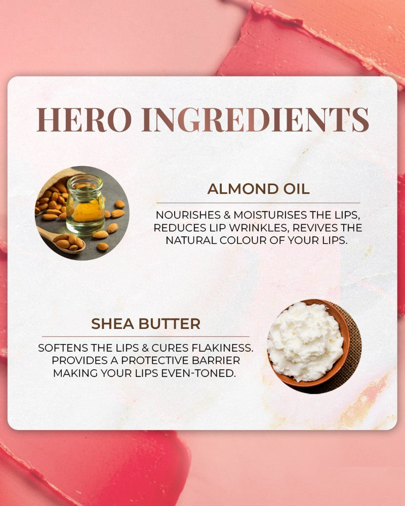 Just Herbs Tinted Lip Balms SPF 20+ - Coffee Flavour ( 4 Gm )