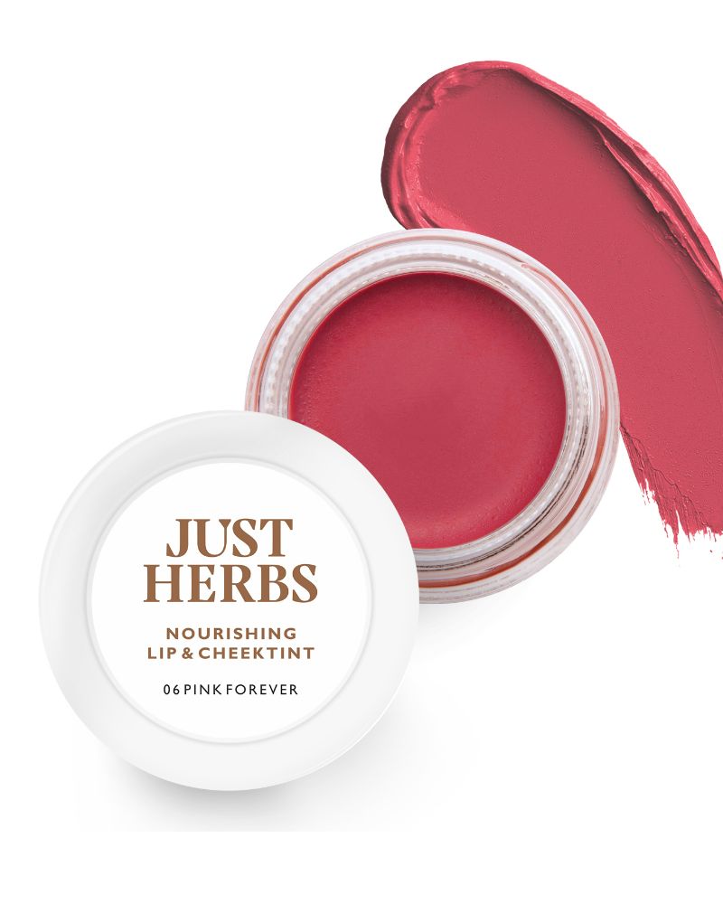 Just Herbs Nourishing Lip and Cheek Tint - Pink Forever