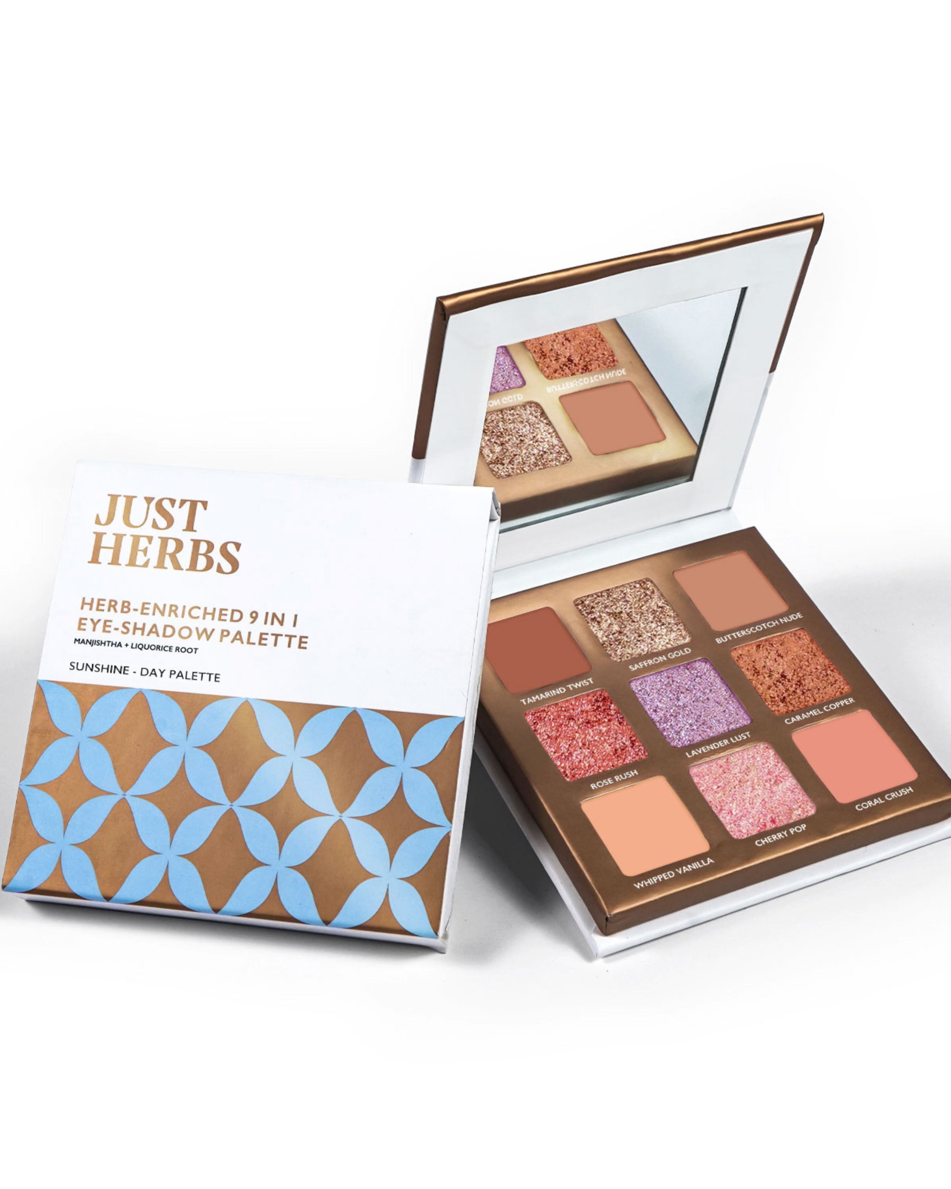 Herb-Enriched 9 in 1 Eyeshadow Palette - Sunshine-Day Palette