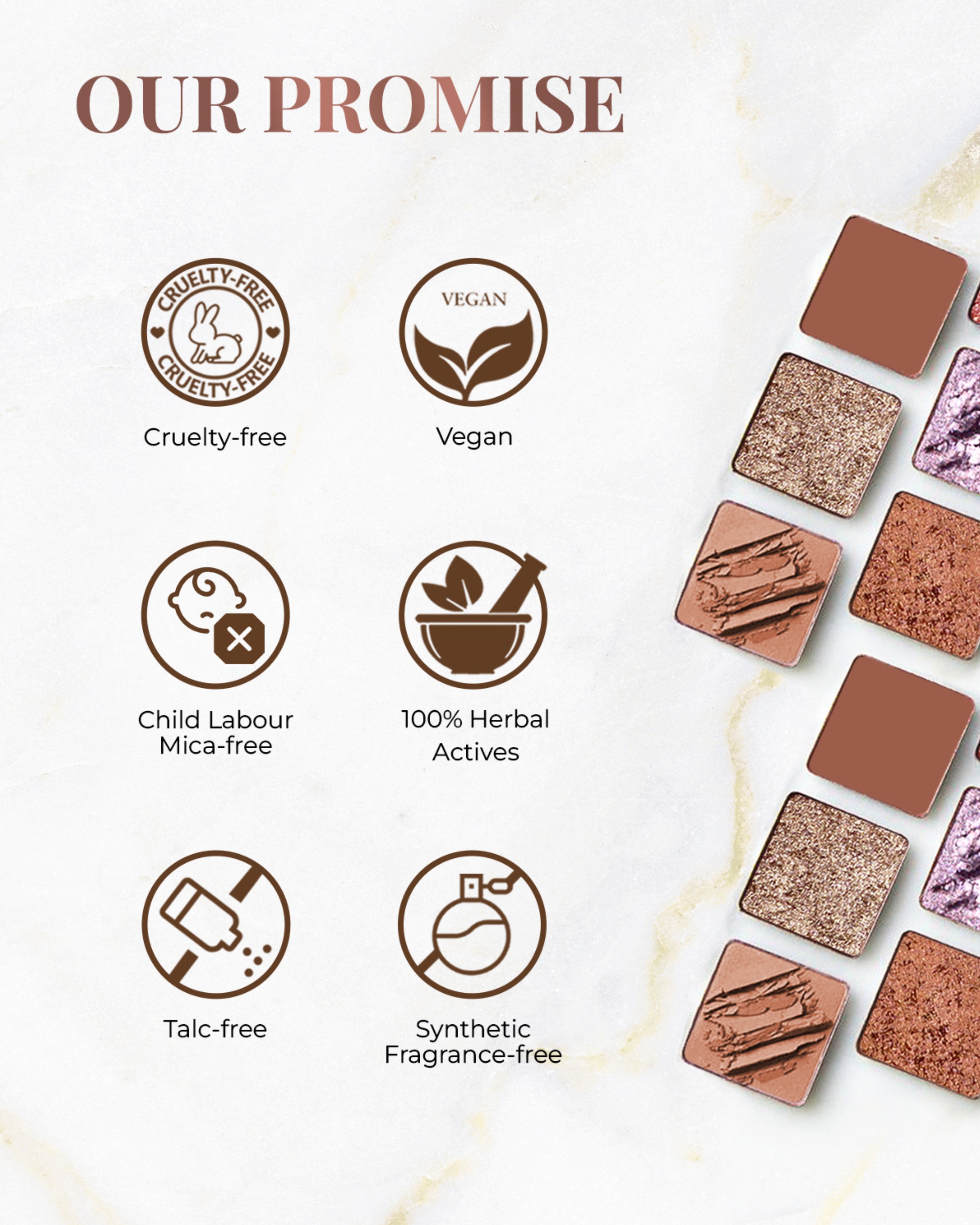 Herb-Enriched 9 in 1 Eyeshadow Palette - Sunshine-Day Palette