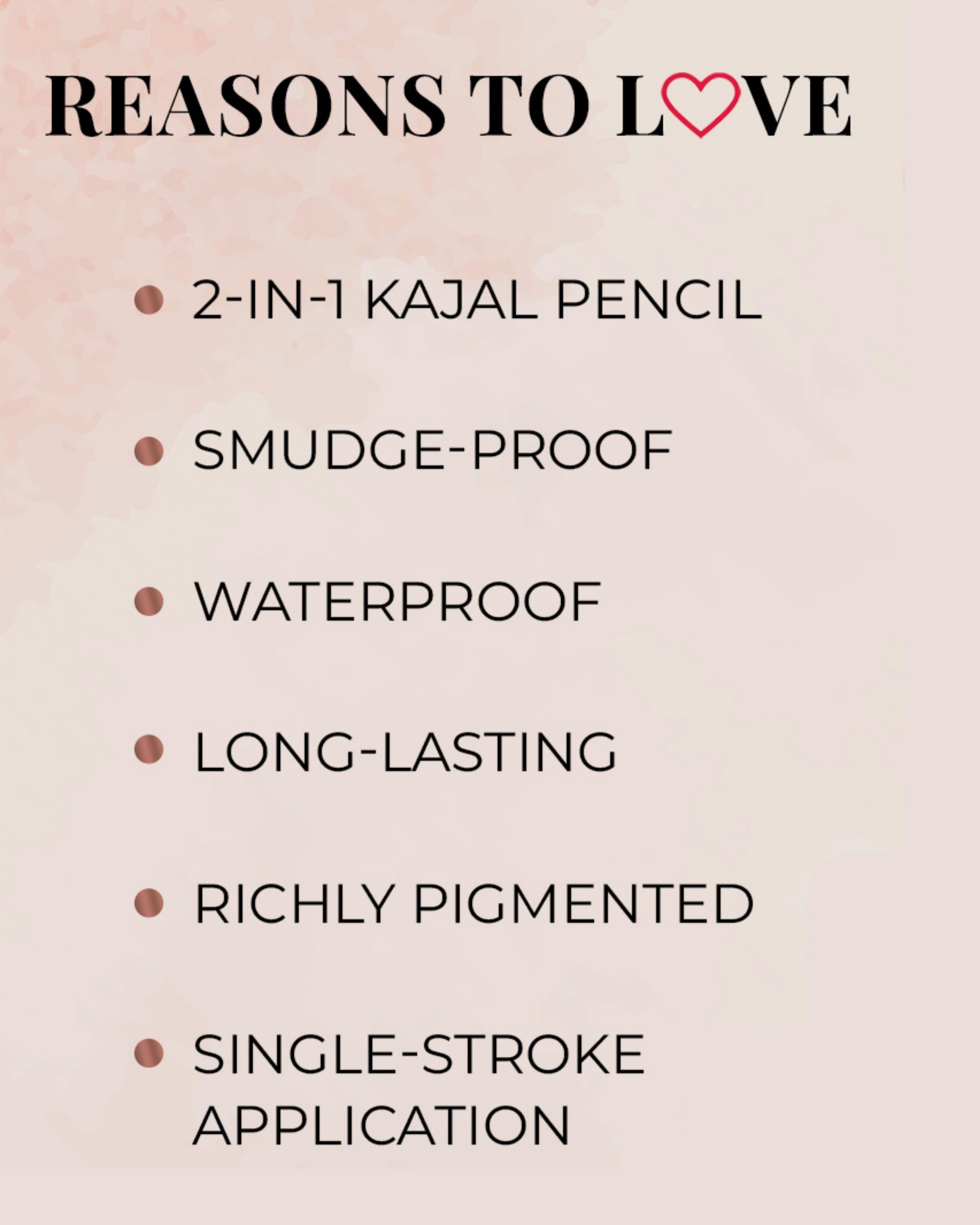 Just Herbs - Naynam Day Long Sharpenable Kajal (Deep Black)