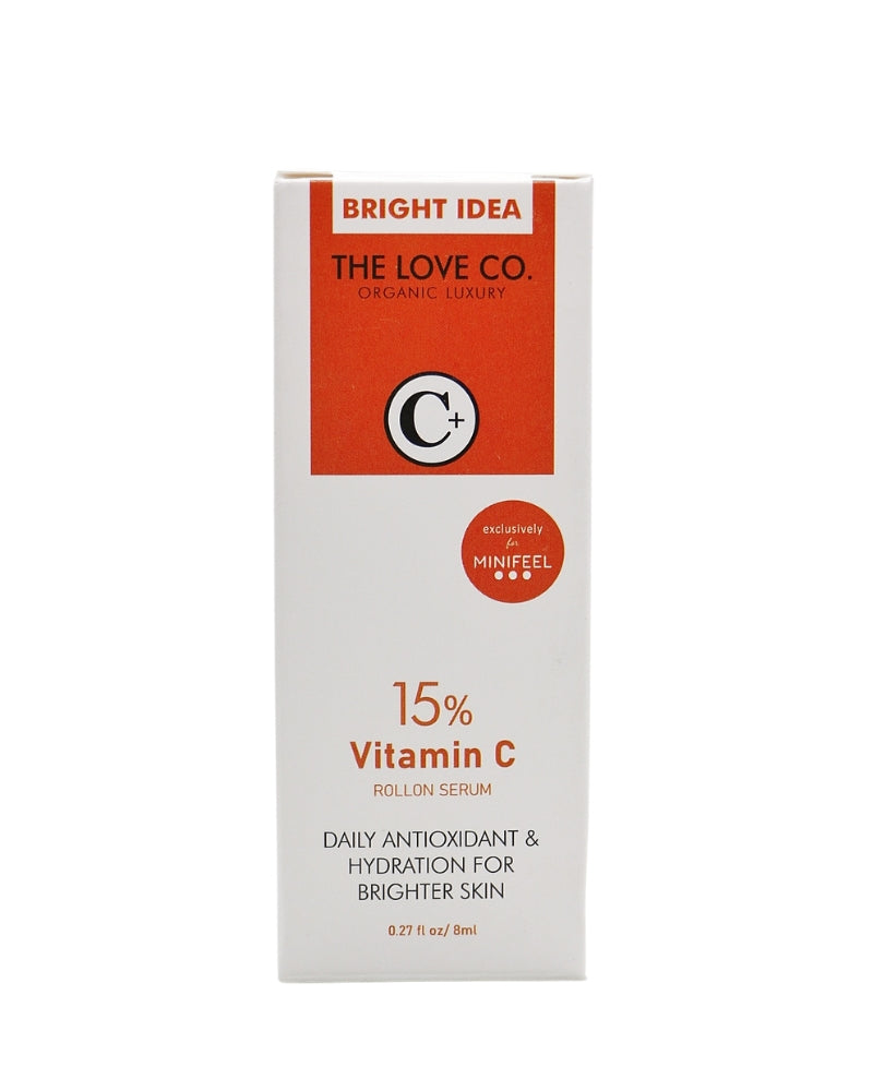 The Love Co - 15 % Vitamin C Rollon Serum ( 8 ml ) ( Mini / Small Pack / Sample )