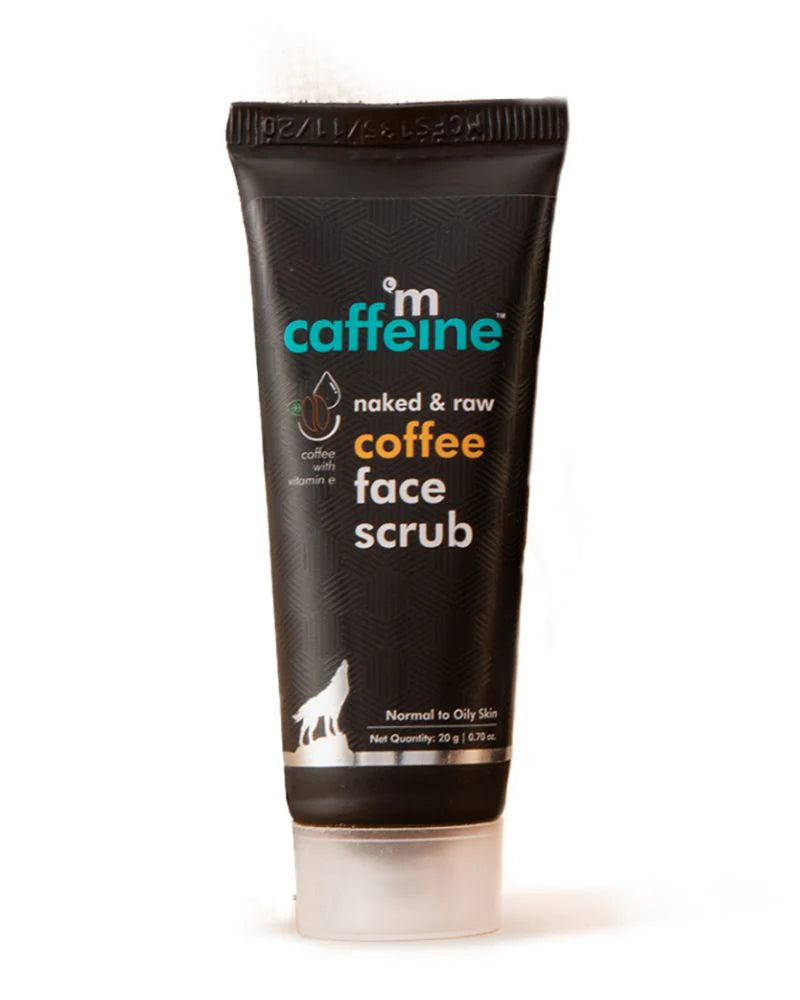 mCaffeine Naked & Raw Coffee Face Scrub