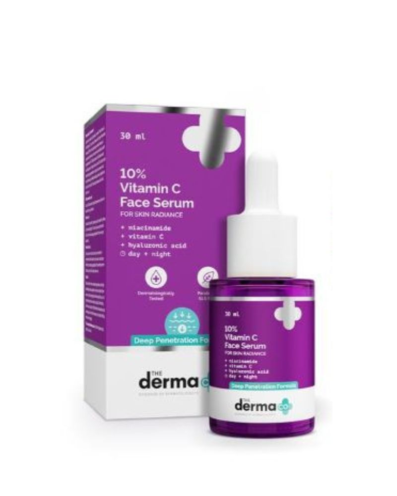 The Derma Co 10% Vitamin C Face Serum  (30ml)