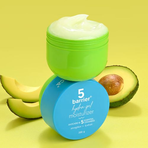 Aqualogica 5 Barrier+ Hydra Gel Moisturizer with Avocado & 5 Essential Ceramides - 200 g