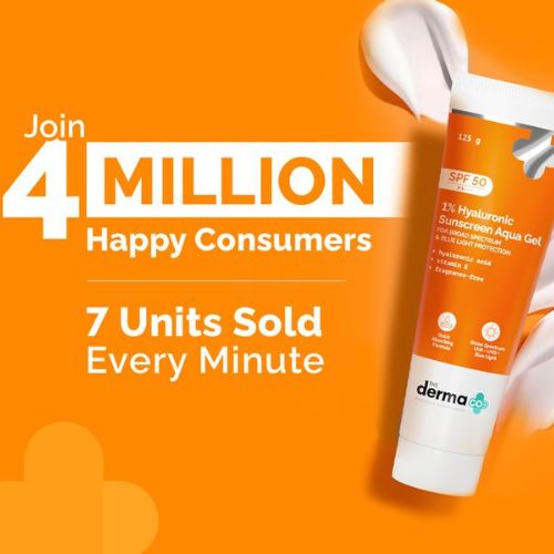 The Derma Co 1% Hyaluronic Sunscreen Aqua Gel ( 30g )