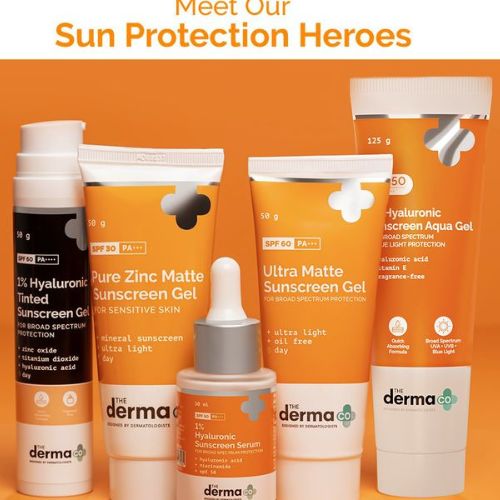 The Derma Co 1% Hyaluronic Sunscreen Aqua Gel ( 30g )