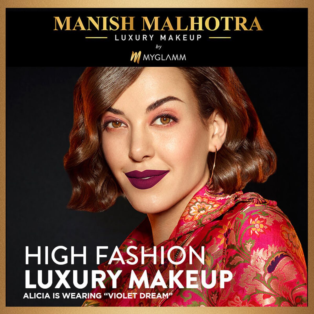Manish Malhotra Beauty By MyGlamm Soft Matte Lipstick - Sugar Almond ( 4 gm ) ( Full Size )