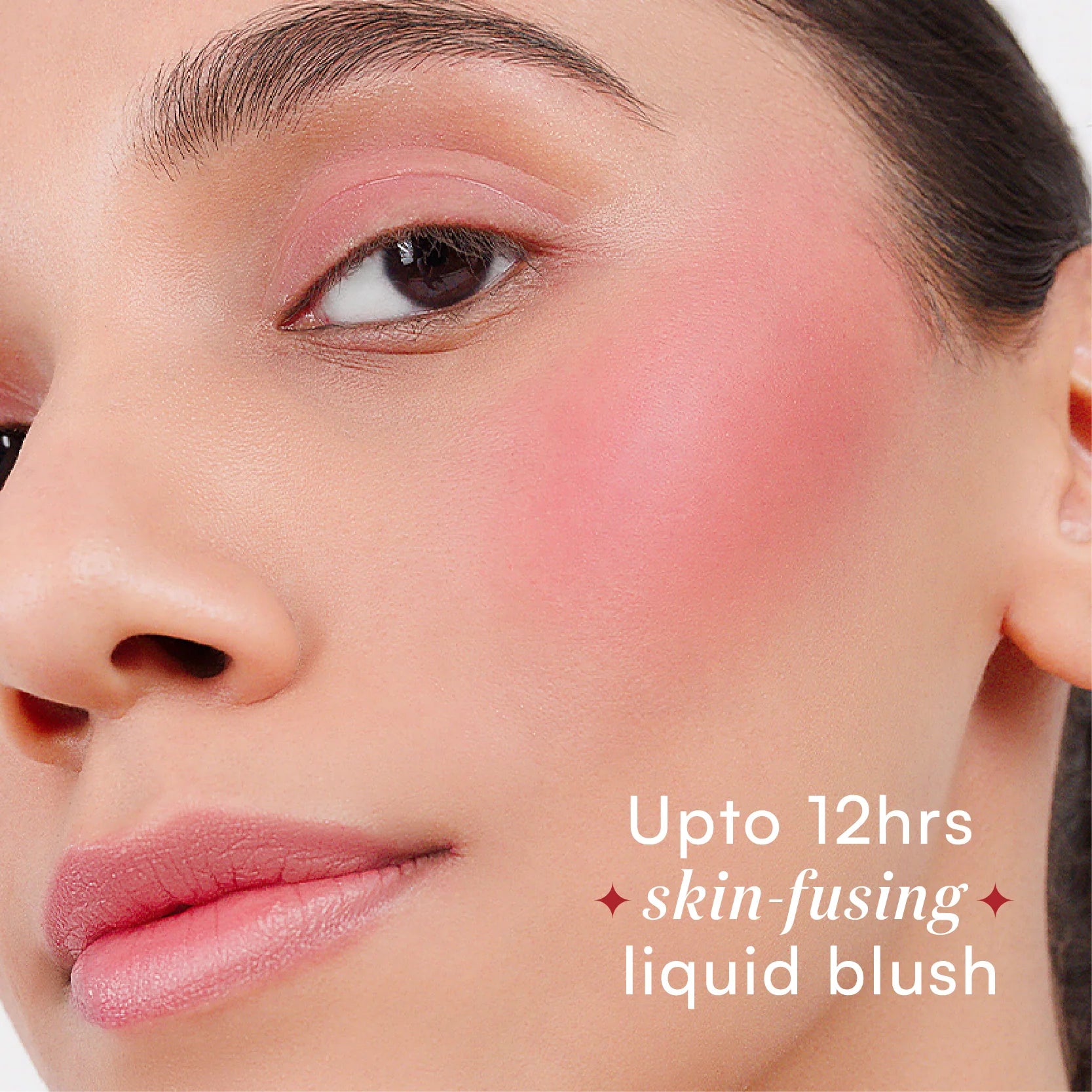 Gush Beauty Squishy Blush - Liquid Blush (Bare Me Nude - Soft Coral Pink ) (15 gm)