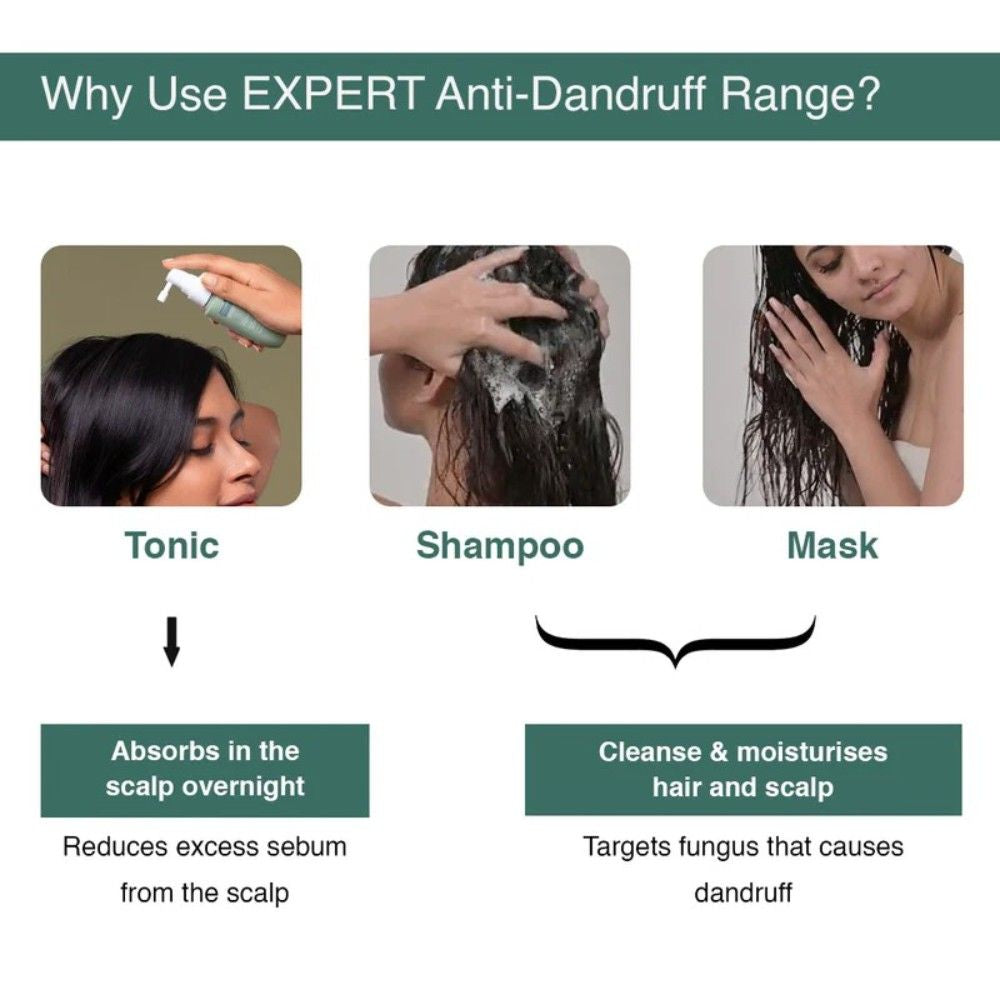 Bare Anatomy Anti Dandruff Shampoo with Salicylic Acid & Biotin ( 250 ml ) ( Full Size )