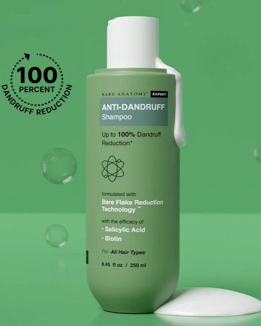 Bare Anatomy Anti Dandruff Shampoo with Salicylic Acid & Biotin ( 250 ml ) ( Full Size )