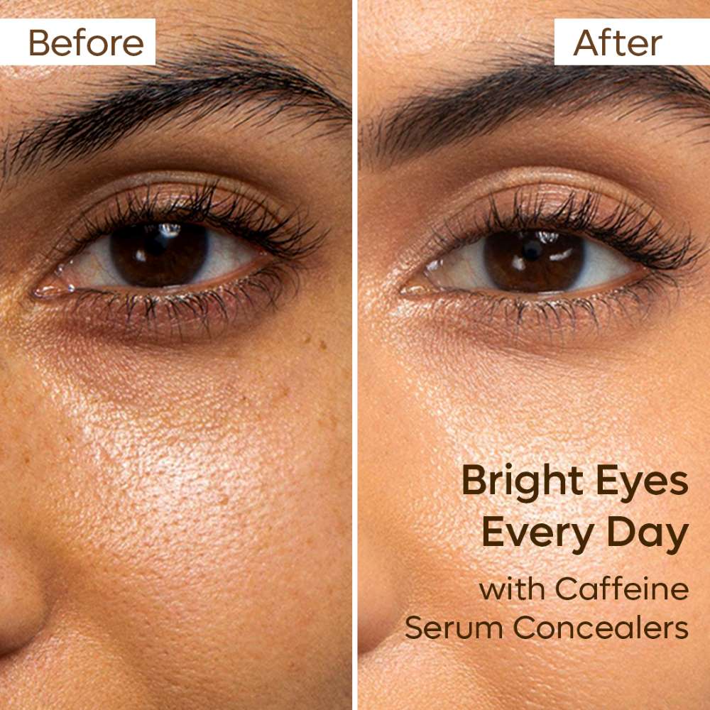mCaffeine Eyes On You Serum Concealer | Brightens Under Eye & Reduces Dark Circles - Caramel Blend - ( 5ml ) ( Full Size )