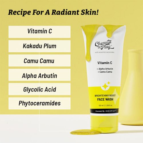 Chemist at play Brightening Boost Face Wash (100 ml)