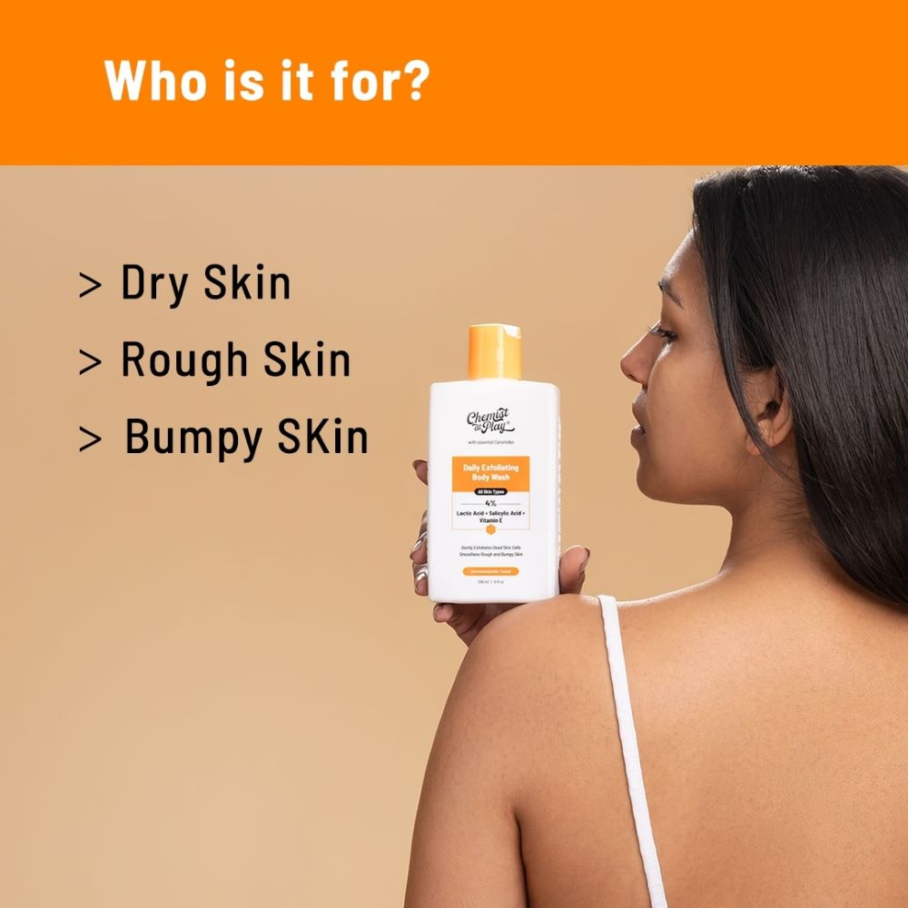 Chemist at Play Exfoliating Body Wash with Lactic Acid ( Full Size ) ( 236 ml )