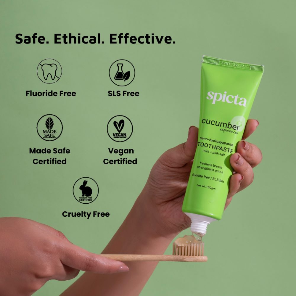 Spicta Cucumber Mint Toothpaste ( 100 gm ) ( Full Size )