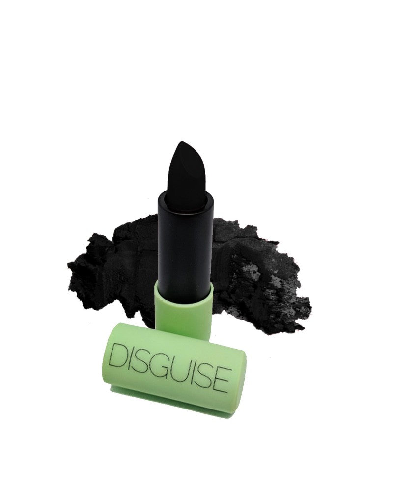 Disguise Cosmetics Ultra-Comfortable Satin Matte Lipstick - Black Slayer ( Full Size )
