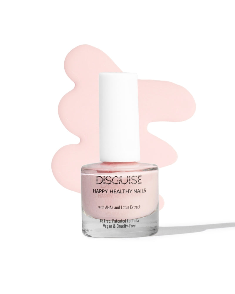 Disguise Cosmetics Happy, Healthy Nails Combo (Marshmellow Pink & Crystal Clear) (Pack of 2) ( 16 ml ) ( Full Size )